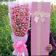 Crayon Shin-Chan Bouquet Doll Cartoon Bouquet Creative Exquisite Gift Box Birthday Graduation Tanaba
