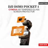 Cynova Tempered Glass Screen Protector For DJI Pocket 4 Anti Reflective Action Camera Lens Cover