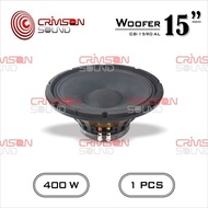 Terjangkau Speaker Woofer 15 Inch Cobra Black Magic Cb - 1590 Al