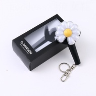 High Quality Kpop Mini Lightstick Keyring Idol G-DRAGON Little Daisy Glow Stick Bag Keychains Fans