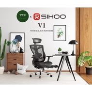 ONHAND  SIHOO V1 With Built-In Footrest Ergonomic Office and Gaming Chair with 2 Year Warranty