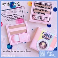 [Available] [Hot] 16Brand Filter Shot Contour Peach Multi-Purpose Contouring and Highlighting Powder