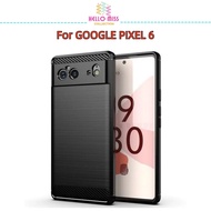 GOOGLE PIXEL 6 / PIXEL 6A / PIXEL 6PRO Carbon Fiber Soft Silicon Back Case