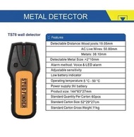 金屬探測器 3 合 1 TS78B 便攜式螺柱探測器金屬線螺柱探測器  hbackp Metal Detector 3 in 1 TS78B Portable Stud Finder Metal Wire STUD Detector