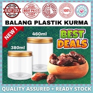 Momoyocraft - Balang Plastik Kurma Doorgift Plastic Jar Dates Balang Kuih Raya Kedap Udara Kurma Container Box