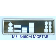 FE block main MSI B460M MORTAR (Mainboard IO Shield: 736)
