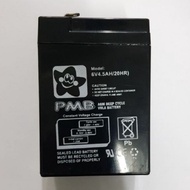 ACCU/AKI KERING 6VOLT 4,5Ah ORIGINAL PMB