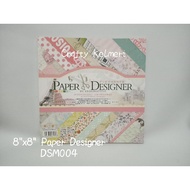 Paper Designer 8"x8" (DSM004)