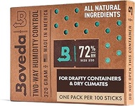 Boveda for Cigars/Tobacco | 72% RH 2-Way Humidity Control | Size 320 for Use with Up to 100 Cigars |