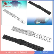 [Prettyia1] Stainless Steel Replacement Metal Watch Strap for Watches and Smart