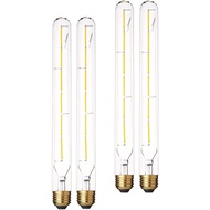 Dimmable Edison T10(T30) LED Tubular Bulb 6W,Warm White 2700K,T300 Long Tube Light Bulbs,Vintage LED