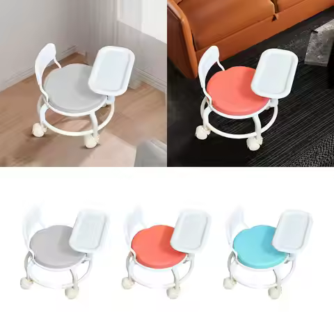 Baby Dining Table Chair Kids Chair for Eating with Dining Tray with Universal Wheels Multifunctional