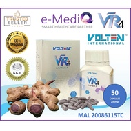 Volten Vr4 Capsule Black Ginger / Vr4 Kapsul Halia Hitam (50 capsules/bottle) Expiry: 08/2026