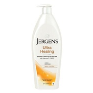 JERGENS Ultra Healing Extra Dry Skin Moisturizer 621 ml โลชั่นบำรุงผิวกายนำเข้าจากสหรัฐอเมริกา เพิ่มความชุ่มชื่นให้ผิว