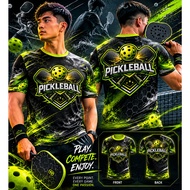 Pickleball Neon Esport Drifit T-Shirt Unisex