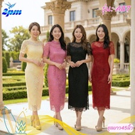 2PM (A87) Lace Dress Evening Length 45 Inches Available In M-3XL