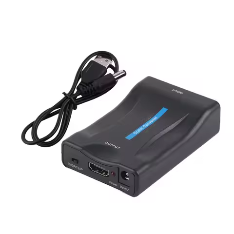 Scart To HDMI Adapter Scart Converter SCART To HDMI Converter Practical 3.46 X 2.24 X 0.98Inch for P