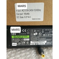 SONY 16V 4A 6.5*4.4 MM 64W Laptop Charger Ac Adapter Free Powercord