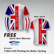 Kaos sepeda lipat brompton - Brompton jersey original gowes bike