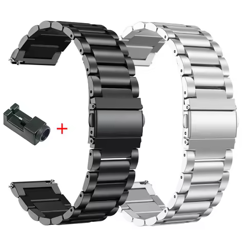 Metal Stainless Steel Strap For Haylou Watch 2 Pro RS5 R8 S8 Wristband For Haylou Solar Plus RT3 Sol