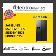SAMSUNG RS70F65K3FSS SIDE-BY-SIDE FRIDGE 635L
