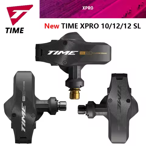 TIME XPRO XPRESSO Road Bicycle Lock Pedal Lightweight Carbon Fiber Road Bike Pedals Clipless Pedals 