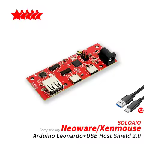 M-Kit V1 Mouse Emulator Compatible Arduino Leonardo R3 USB Host Shield Neoware Xen 2th Passthrough F