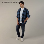 American Eagle Super Soft Hooded Flannel เสื้อเชิ้ต ผู้ชาย แฟลนเนล ฮู้ด (EMSH 015-6111-410)