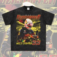 Kaos F1 racing suit T-shirt Red Bull Honda team WDC Verstappen Max Verstappen World Championship T-s