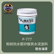 [新竹銓合油漆] 金絲猴 P-777 粉狀抗水壓矽酸質水泥塗料