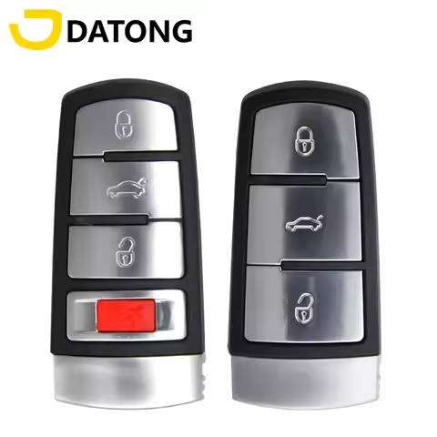 Datong World 3/4 Button Replacement Car Remote Key Shell Case For VW Volkswagen Passat B6 B7 3C Mago