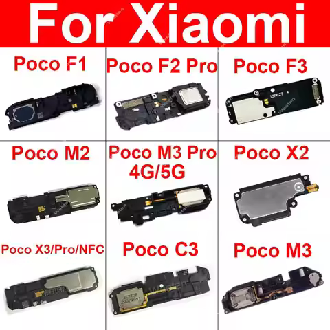 Rear Bottom Loudspeaker Buzzer Ringer Speaker Flex Cable For Xiaomi Pocophone Poco F1 F2 F3 X2 X3 NF