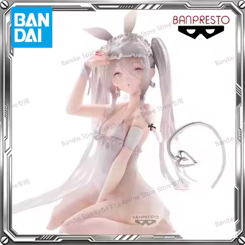 Original Banpresto Sugar Rurudo Eve Sleepy Bunny Girl Another Color Action Figurine Toys PVC Model F