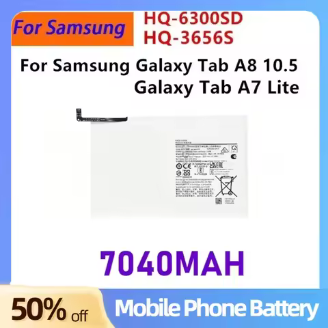 Brand New HQ-6300SD/HQ-6300NA HQ-3565S Replacement Battery For Samsung Galaxy Tab A8 10.5 Tab A7 Lit