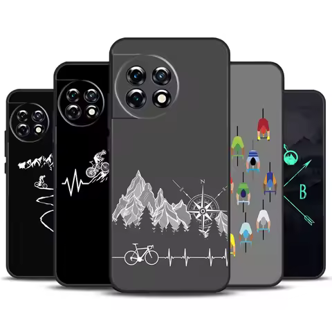 MTB Mountain Bike Cycling Bicycle Case For OnePlus 12 11 10 Pro 8T 9R 10T 10R 12R OnePlus Nord N10 N