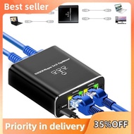 Gigabit Network Splitter 1000Mbps LAN Splitter High Speed 1 to 3, 1000Mbps LAN Splitter RJ45 Splitte