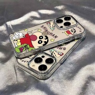 Cartoon Cartoon Shin-Chan Metal Buttons Suitable for POCO F7Pro X7Pro X6 X4Pro X4GT F6Pro F5Pro Phon