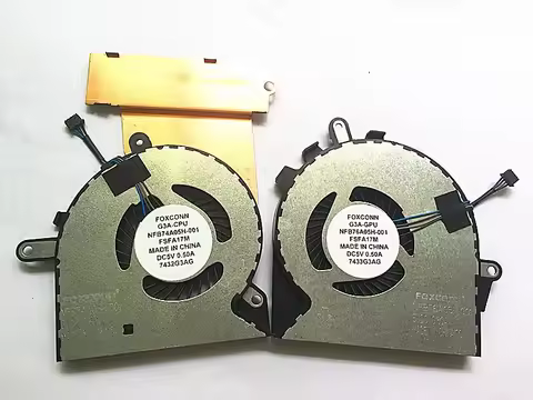 Original CPU GPU Cooling Fan For HP OMEN 15-CE 17-AN TPN-Q194 NFB74A05H-001 NS75B00-16M02 NS85B00-16