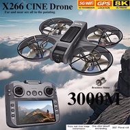 X226 Screen VR Control Drone 8K Professional Camera HD Aerial Photography Dual-Camera Omnidirectiona