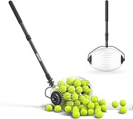 NEEWER Tennis Ball Pickleball Collector Roller 30-58"/77-148cm Telescopic Golf Ball Retriever Hopper