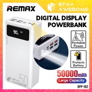 REMAX Powerbank 50000mAh Powerbank Besar Camping 2.1A Torchlight Powerbank Portable Powerbank Big Po