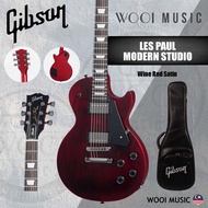 Gibson Modern Collection Les Paul Modern Studio Electric Guitar with Original Padded Bag- Wine Red S