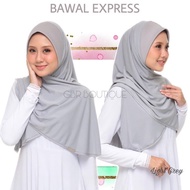TUDUNG BAWAL EXPRESS / BAWAL INSTANT IRONLESS / INSTANT HIJAB / INSTANT BAWAL / Bawal Instant / Trav