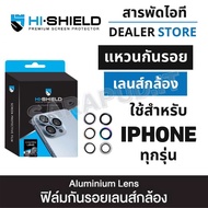 HI-SHIELD แหวนกันรอยเลนส์กล้อง Camera Lens ใช้สำหรับ iPhone15 15Plus 15Pro 15ProMax 14 14Plus 14Pro 