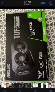ASUS 1660Ti 電腦顯示卡