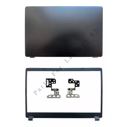 P New For Acer Aspire A315-42 A315-54 A315-56 Back Cover Front Bezel Hinges Black