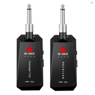 M-VAVE WP-5G Wireless 5.8G Guitar System Rechargeable Audio Transmitter and Receiver ISM Band for El