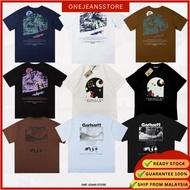 T-SHIRT CARHARTT 210 GSM Cotton Washed Distressed