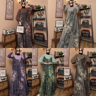 Ready Gamis only printing larisa Fateena set syari by Baraya ori