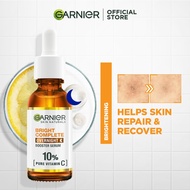NEW Garnier Bright Complete 10% Pure Vitamin C Overnight Serum 30ml